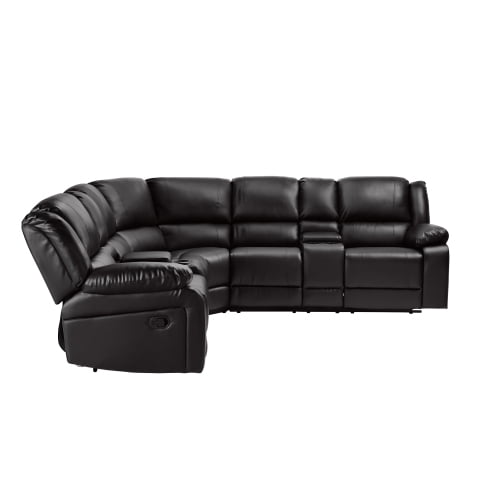Power Motion Reclining Sectional Sofa, Corry Leather Power Reclining Sectional Sofa