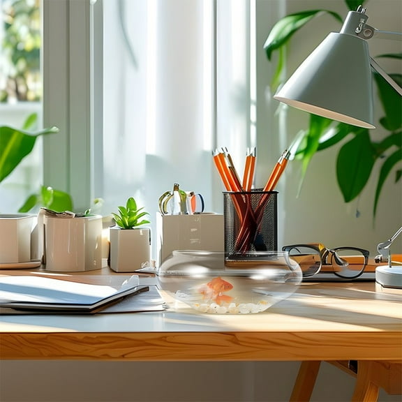 Masteelf  2 Pcs Glass Terrarium for Succulents Hydroponic Planter Transparent