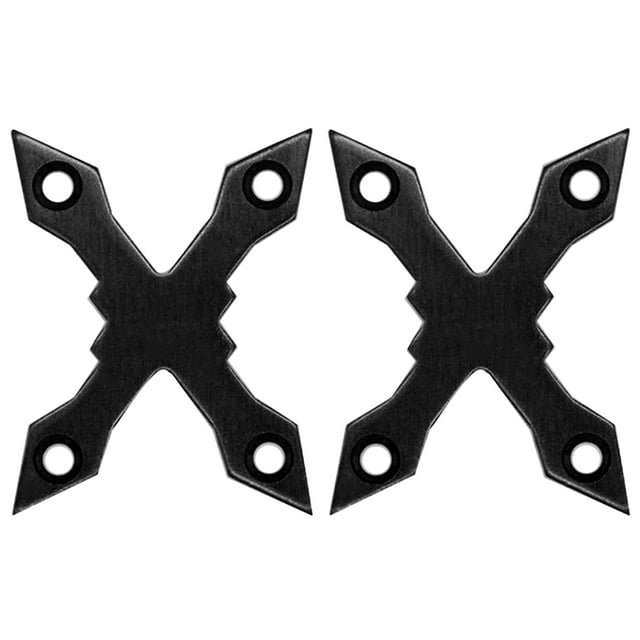 2pcs Planche à Roulettes Plate-Forme de Protection Gasket Alliage d'Aluminium Coulant X-Forme Longboard Joints Skate Board Accessoires