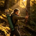 thumbnail image 6 of NWOKYZGH Archery Lightweight Back Arrow Quiver Dual Use Foldable Compact Hip Arrows Bag, 6 of 7