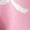 Pink, variant on Women's Crew Neck Bow Jacquard Knit Sweater, Drop Shoulder Long Sleeve Loose Pullover Top for Christmas Holiday