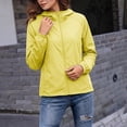 thumbnail image 6 of akafmk Womens Sun Protection Jacket Lightweights Hooded Zip Up Coat for Hiking Travel Summer Outdoor, 6 of 7