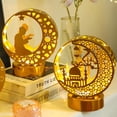 thumbnail image 5 of Ramadan Decorations for Home 2026, LED Crescent Moon & Star Lantern with String Lights, Eid Mubarak Table Decor, Ramadan Gifts for Kids, Table Lamp for Festival Party, Islamic Home Decoration, 5 of 7