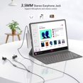 thumbnail image 4 of Hub USB C NXPGKEA para iPad Pro y Air con HDMI 4K 60Hz, Conector de Auriculares 3.5 mm, USB 3.0 y PD, 4 of 9