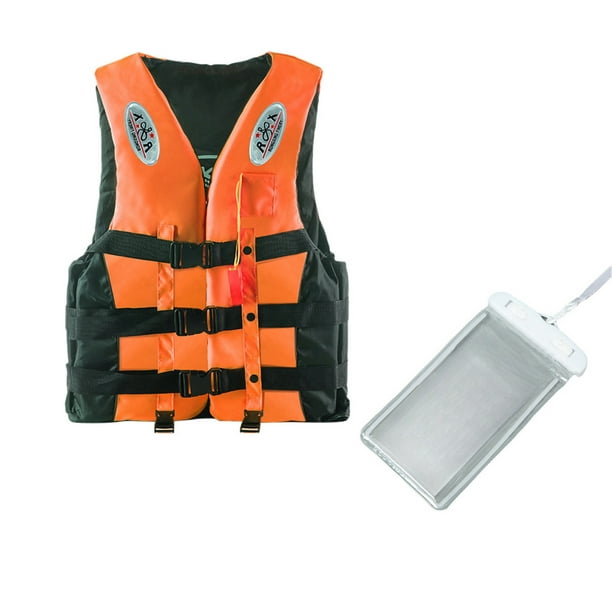 Pntutb Adults Life Jacket Aid Vest Kayak Ski Buoyancy Fishing Watersport 