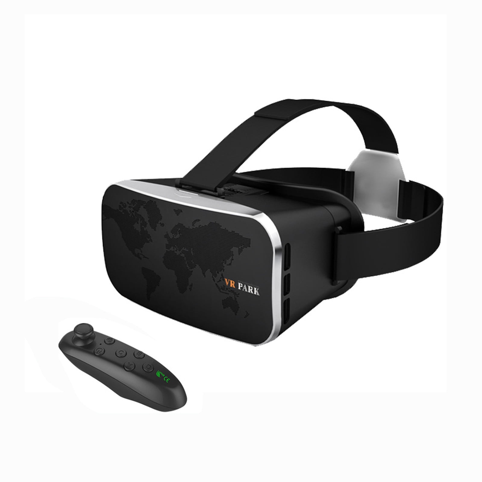 HD Virtual Reality Headset w/Controller/Gamepad,VR Headsets for iPhone