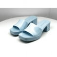 thumbnail image 4 of Steve Madden Women s Harlin Jelly Block-Heel Sandals, 4 of 5