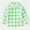 Green, variant on BRGZLK Toddler Kids Long Sleeve Button-Down Shirt Boys Girls Cute Checkered Print Lapel Casual School Uniform Top with Pocket Army Green 7-8 Years