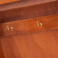 thumbnail image 4 of 2X Vintage European Style Wooden Key Storage Cabinet Key Holder Box with Hanging Hooks Brown, 4 of 8