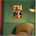 thumbnail image 3 of ZHONGYUTONG Black Music Canvas Wall Art African American Jazz Painting Music Playing Art Musical Instruments Prints Music Themed Men Room Home Decor Framed (20.00" x 30.00"), 3 of 4