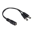 thumbnail image 4 of 5.5x2.1mm 1 to 2 M/F DC Power Splitter Cable for Security CCTV Camera, 4 of 8