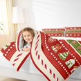 thumbnail image 4 of jejeloiu Sweet Christmas Dessert Full Size Comforter Sets,Merry Xmas Bedding Comforter Set,Happy New Year Bedding Sets For Boys Girls,Lightweight Bedroom Decoration Reversible,3pcs, 4 of 8
