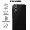thumbnail image 5 of UZWZW (4 Pack) Tempered Glass Camera Lens Protector for Samsung Galaxy A26 / A36 5G, 5 of 7