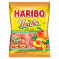 thumbnail image 1 of GUMMI CANDY PEACHES 5OZ(Pack of 12), 1 of 3