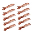 thumbnail image 2 of 10x Pinzas de Forma de Peine Horquilla de Alligator para Cualquier Cabello Grueso o Delgado 68 x 15 mm Oro rosa Soledad Pinza para el pelo con pinzas para el cabello, 2 of 7