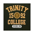 thumbnail image 5 of Irish 100% Cotton T-Shirt Trinity College Dublin 1592 Official Collection Bottle/ Mustard Green, 5 of 7
