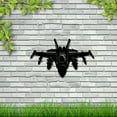 CHENZERO Metal Wall Art Aircraft Air Force Logo Home Decoration