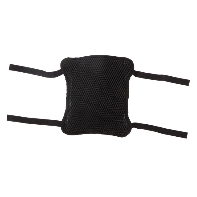 Funda para cojín de asiento de motocicleta, malla de asiento, transpirable, antideslizante, absorción de impacto, alivio de presión, doble capa