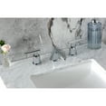 thumbnail image 4 of Kingston Brass KB8961CML Manhattan Two-Handle 3-Hole Deck Mount Widespread Bathroom Faucet with Pop-Up Drain in Polished Chrome, 4 of 8