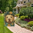 thumbnail image 2 of Yayeee Garden Flag 12" x 18" Double Sided Outdoor Yard Lawn Holiday Decorations, Flowers and Dog, 2 of 6
