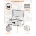 thumbnail image 4 of Electric Chafing Dish 9QT Buffet Set with Touch Screen Control – Stainless Steel Food Warmer with Glass Lid for Catering, Parties, and Events, 4 of 8