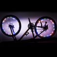 thumbnail image 2 of Yescom Bright LED Bike Wheel Light Auto Open and Close Bicycle Wheel Spoke Light String Colorful, 2 of 7