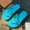 Light blue, variant on Daolelai Ladies Slippers New Colorful Flip Flops Bathing Non- Portable Beach Sandals