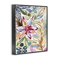 thumbnail image 2 of Stupell Industries Eclectic Vibrant Garden Impressions Black Framed Giclee Art, 11 x 14, by Lisa Nohren, 2 of 8
