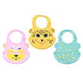 thumbnail image 2 of Baberos de Silicón Papubaby  Animales Niña Piña 3 Piezas, 2 of 2