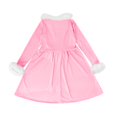 thumbnail image 2 of LWNYDPLSD Red Christmas Dress Girls Christmas Shift Dress Winter Formal Dresses 18month Girl Clothes Girls Clothes Size 10 12 Christmas Outfit Baby, Pink 6-7 Years, 2 of 4