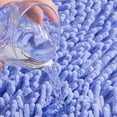 thumbnail image 4 of US Luxury Chenille Bath Rug Absorbent Soft Shaggy Non Slip Bathroom Mat Rugs, 4 of 5