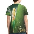 thumbnail image 2 of Kids 3D Graphic Tinker Bell T-Shirts, Novelty Shirts Crewneck Short Sleeve Tees for Youth Boys Girls, 2 of 8