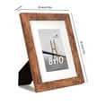 thumbnail image 6 of Scholartree 8 x 10 Wood Picture Frames Set of 2- Front Loading Basic Tabletop Picture Frame, Brown, 6 of 11