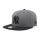 thumbnail image 1 of Gorra New Era 59Fifty Nueva York Yankees Gris Tormenta y Negro Ajustada, 1 of 4