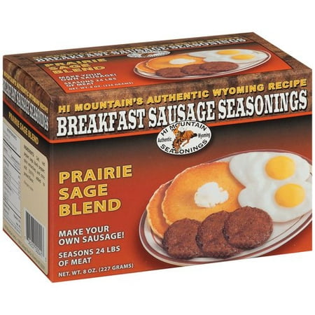 Hi Mountain's Prairie Sage Blend Breakfast Sausage Seasonings, 8
