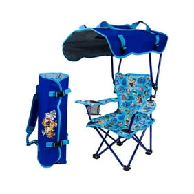 Purple Kid S Folding Chair With Canopy And Durable Carry Bag