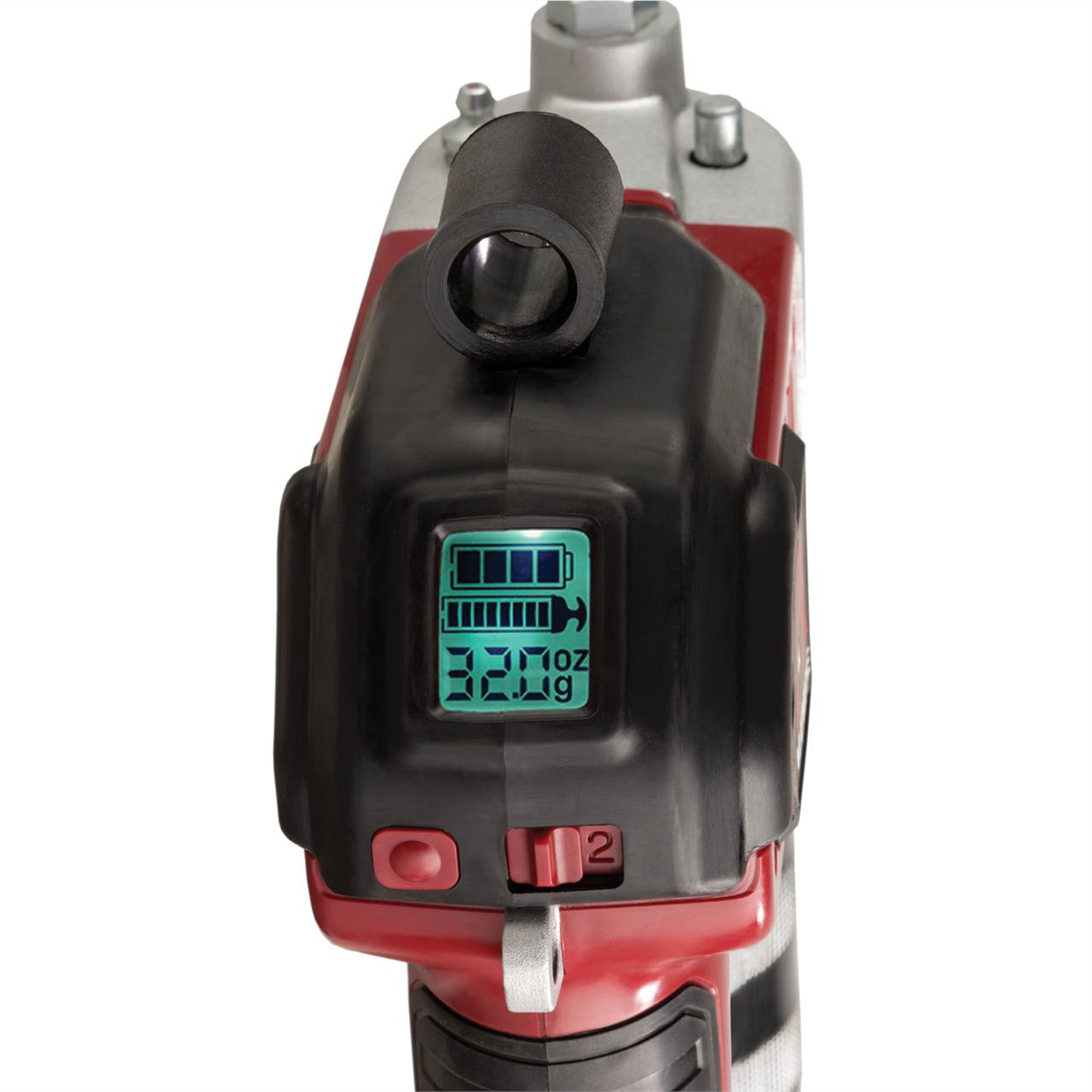 Alemite 596-B1 Grease Gun, LCD, 20V Battery, Dual Flow
