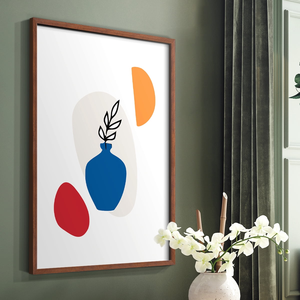 Matisse CCXC in Solid Wood 8 x 10 Framed Print