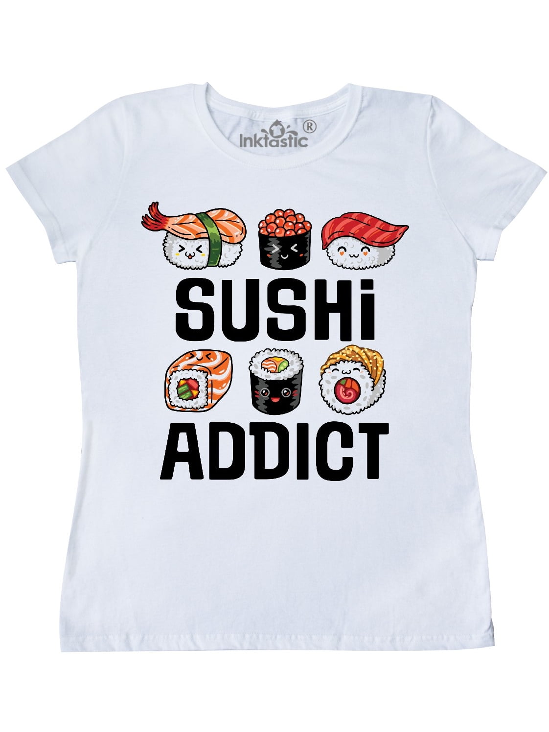 inktastic Sushi Addict Funny Sushi Gift Baby T-Shirt