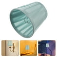 thumbnail image 2 of Howish lamp cover Green Cloth Drum Lamp Shade Cover for Table Chandelier Wall Lamp(4.72"X4.72"X4.33"), 2 of 8