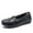 Black, variant on Innerwin Women Loafers Slip On Flats Low Top Lightweight Boat Shoes Round Toe Walking Light Blue 5.5