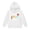 White, variant on Girl's Letter Graphic Hoodies Long Sleeve Hooded Sweatshirts Pullover Preppy Cute Hoodies Trendy First Grade School Uniforms
