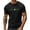Black, variant on Men's St. Patrick's Day Shamrock Graphic T-Shirt Short Sleeve Crew Neck Top