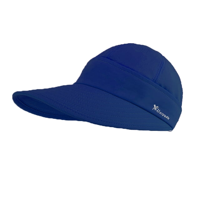 Sombrero de visera ancha para mujer - Gorra de playa ajustable y plegable para actividades al aire libre, viajes y senderismo