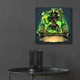 thumbnail image 6 of Epic Art 'Witch Doctor' by Flyland Designs, Acrylic Glass Wall Art, 12"x12", 6 of 8