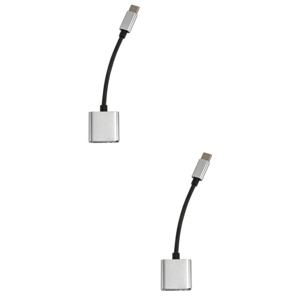4 -in-1 C Type Earphone Adapter USB Headphone Adapters
