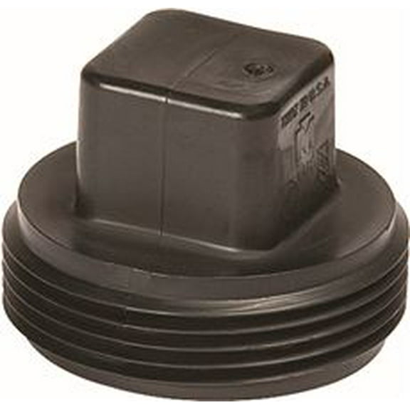 STREAMLINE™ DWV ABS CLEANOUT PLUG, 4 IN. per 13 Each