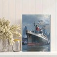thumbnail image 2 of Ocean Liner Canvas Print Wall Art for Living Room Office Bedroom Study Hallway Dining Room Home Decor, 2 of 8