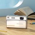 thumbnail image 5 of Retro Sliding Digital Camera 4K 64MP, Compact Vlogging Camera with 2.8 Inch Screen, 16X Zoom Autofocus CCD for Teens Adults Beginner, Portable Travel Photography Gift with Fill Light, 5 of 10