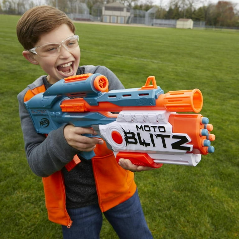 Pistolet Nerf Elite 2.0 Motoblitz Nerf : King Jouet, Nerf et jeux de tirs  Nerf - Jeux d'extérieur